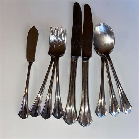 Oneida Rushmore Stainless Deluxe Glossy Silverware Flatware Choice Ebay