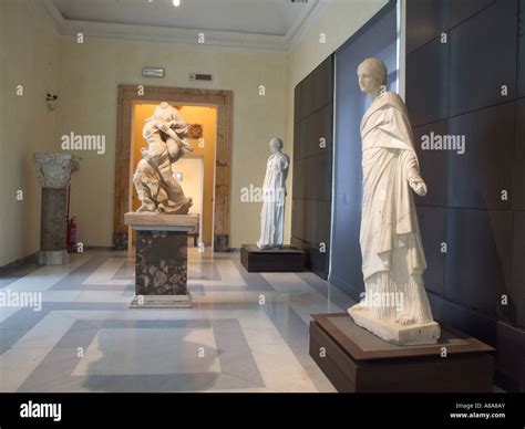 Statue At The Musei Capitolini Museum In Rome Stock Photo Alamy