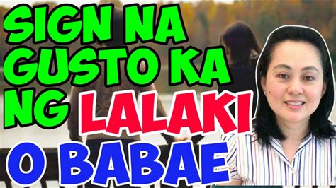 Signs Na Gusto Ka Ng Lalaki O Babae By Doc Liza Ong Youtube