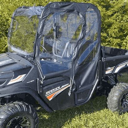 Kubota RTV XG850 Sidekick Full Soft Doors Side By Side Stuff