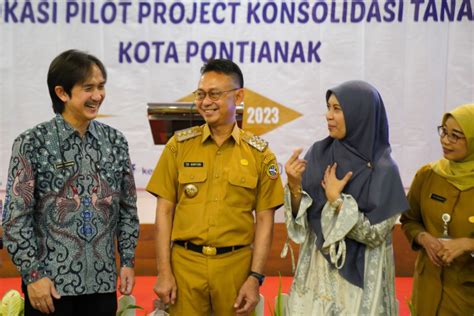 Bansir Laut Jadi Pilot Project Konsolidasi Tanah Oleh Atr Bpn Antara