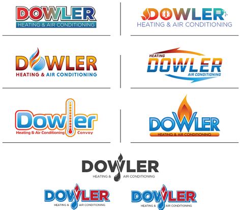 dowler logo comps  behance