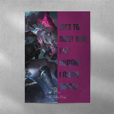 Briar League of Legends Poster League of Legends Lol Poster - Etsy