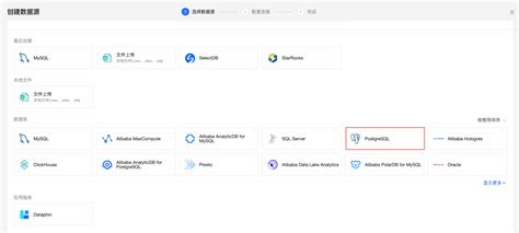 如何创建postgresql类型的aws数据源智能商业分析 Quick Biquick Bi 阿里云帮助中心