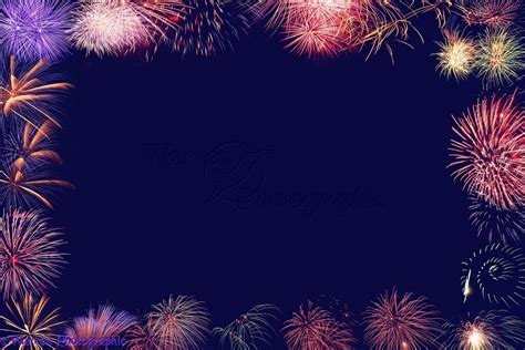 Fireworks Page Border