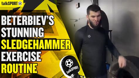 Artur Beterbiev Leaves Fans Stunned With Sledgehammer Exercise To Keep Stunning Ko Ratio Talksport