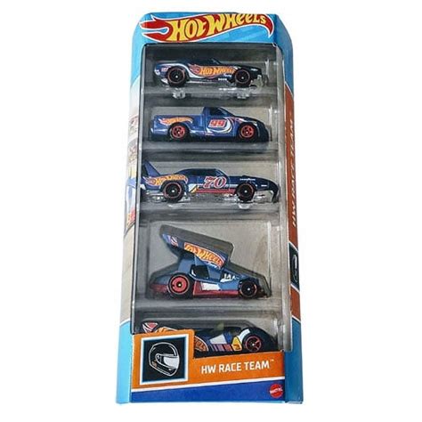 Mattel Hot Wheels Vehicle 5 PACK HW RACE TEAM 67 Camaro Dirty