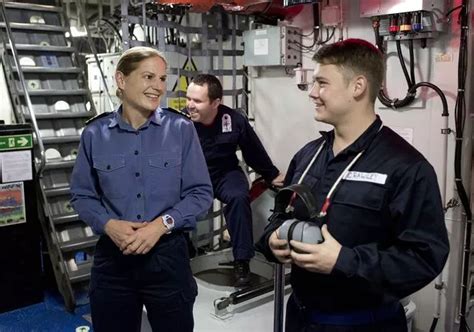 Royal Navy Commander Sarah West Sub Hunting With First Female