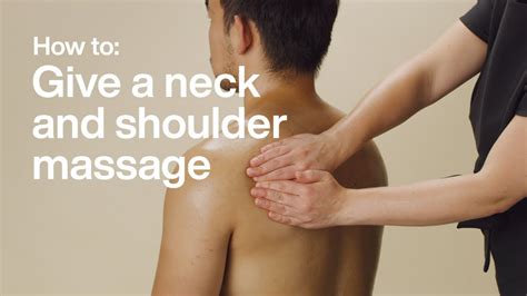 Ultimate Neck Shoulder Massage Tips YouTube