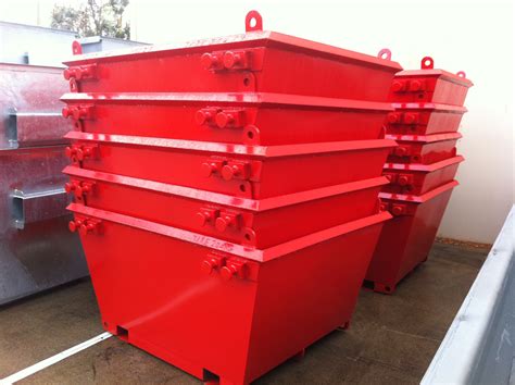 M Skip Bins With Forklift Tunnels Skip Factory