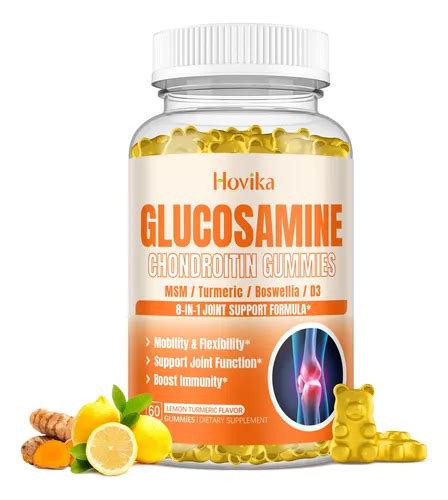 Gomitas De Glucosamina Condroitina Y Msm 1500 Mg Suplemen Envío gratis