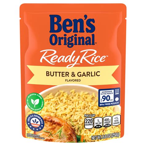 Save On Ben S Original Second Ready Rice Butter Garlic Order