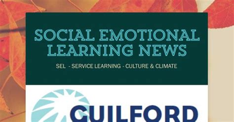 Social Emotional Learning News Smore Newsletters For Education