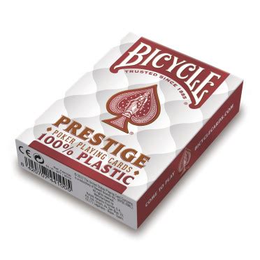 Acheter Bicycle Prestige Plastic Rouge Jeux Classiques Jeux