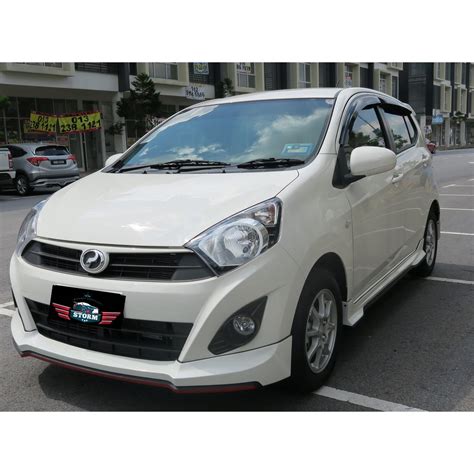 Perodua Axia Sportivo G Spec Bodykits Pu Shopee