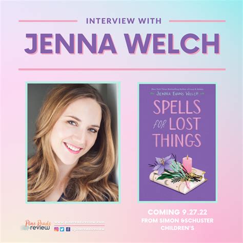 Interview With Jenna Evans Welch Pine Reads Review