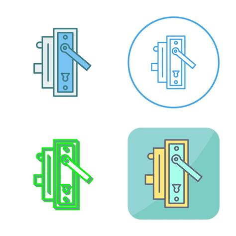 Door Handle Vector Icon 34684068 Vector Art At Vecteezy