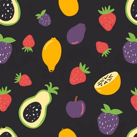 Seamless Fruit Pattern Art Free Stock Photo - Public Domain Pictures