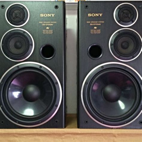 Sony Ss D705av Vintage Speakers Audio Soundbars Speakers And Amplifiers On Carousell