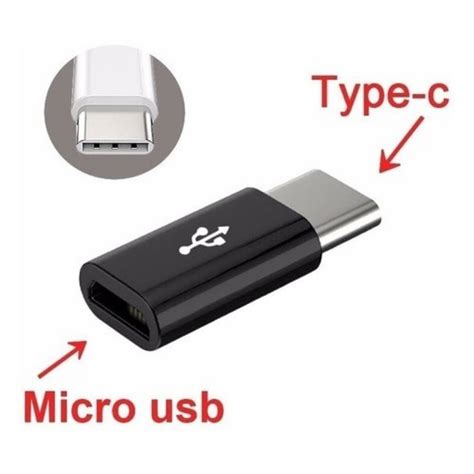 V Micro Usb Femea P Tipo C Macho Adaptador Conversor Shopee Brasil