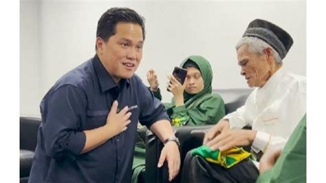 Pemimpin Peduli Erick Thohir Bantu Nurlela Umrah Bersama Orang Tua