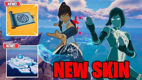 Unlocking Korra Skin And New Mythics In Fortnite Youtube