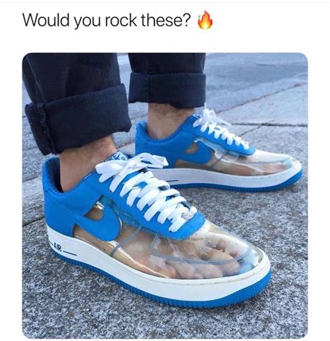 Thanks, I hate see-through shoes : r/TIHI