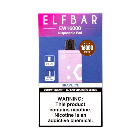 Caixa Elfbar Cartucho EW 16 000 10 Unidades Atacado Pods