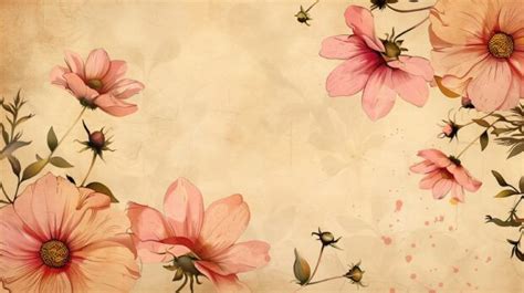 Vintage Floral Wallpaper HD