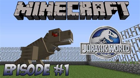 The Adventure Begins Minecraft Jurassic World Episode 1 Youtube