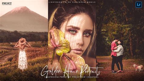 Golden Hour Lightroom Preset For Portraits Pik Templates