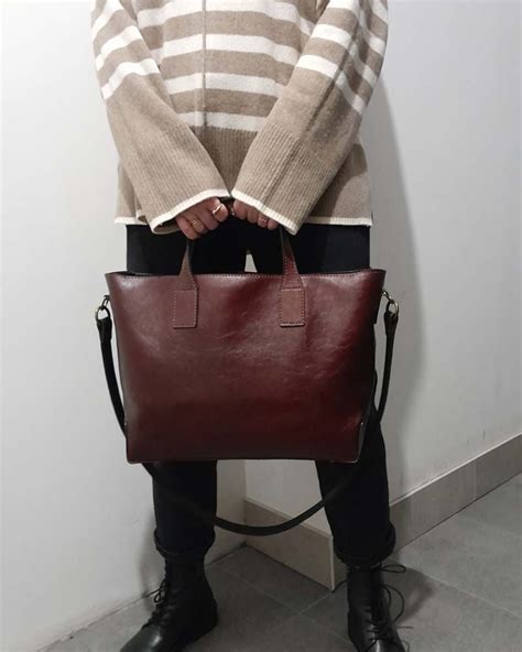 Коричнева сумка из натуральной кожи, только ручная работа