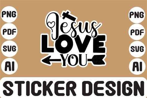 Jesus Love You Svg Graphic By Mk Design Store · Creative Fabrica