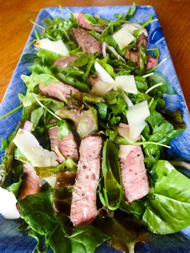 Grilled Steak Salad - Italian Style (Tagliata con Rucola) - Our Italian ...