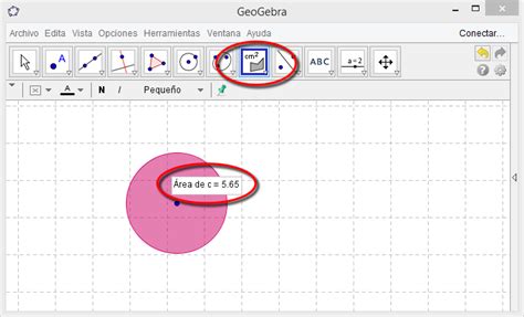 5 3 El Círculo En Geogebra Geometría De 1º Eso Con Geogebra 6