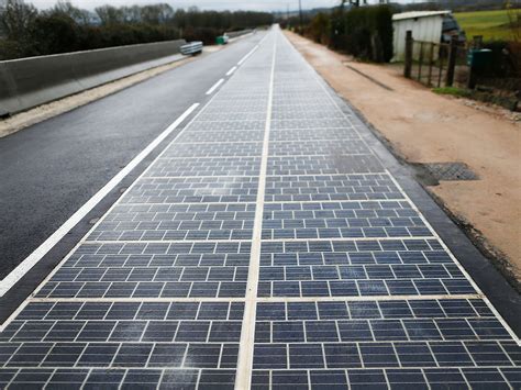 Worlds First Solar Highway Opens In France The Independent