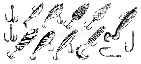 Fishing Lures Stock Illustrations 773 Fishing Lures Stock