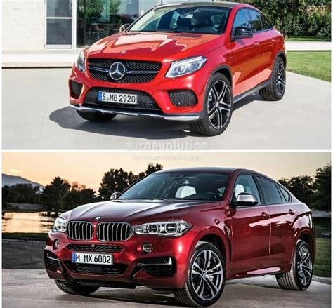 2015 Bmw X6 Vs Mercedes Benz Gle Coupe The Battle Of The Sport Activity Coupes Autoevolution