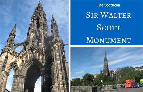 Sir Walter Scott Monument The Scottican