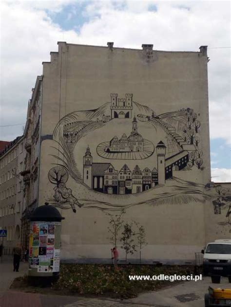 Mural Na Ul Mickiewicza Kluczbork Zdj Cie Nr