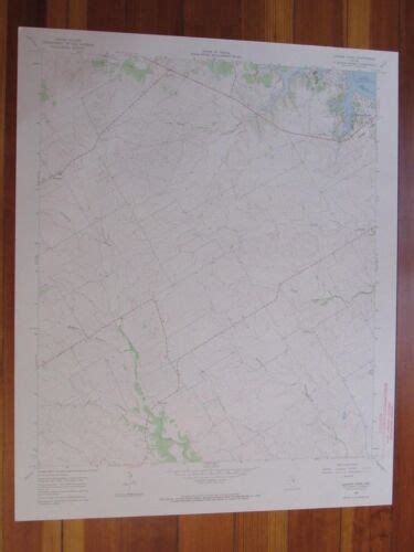 Laguna Park Texas 1969 Original Vintage USGS Topo Map EBay