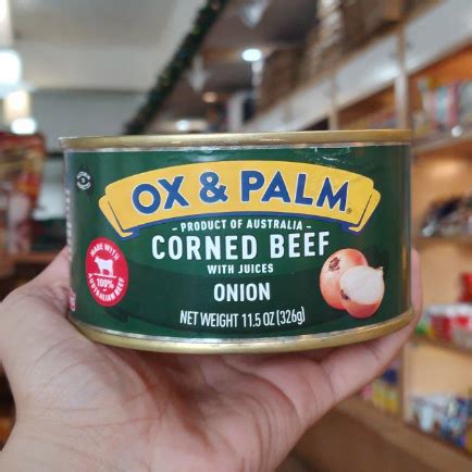 OX PALM CORNED BEEF WITH JUICES ONION 326g Shopee Philippines