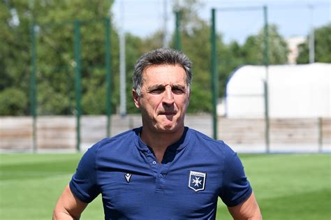 Auxerre Christophe Pélissier avant Paris Notre souci premier c