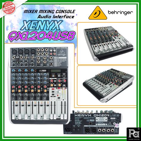 Behringer Xenyx Qx Usb With Klark Teknik Effect