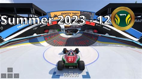 Trackmania Summer 2023 12 Author Medal YouTube