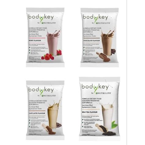 Bodykey By Nutrilite Meal Replacement Shake Chocolate Berry Shopee