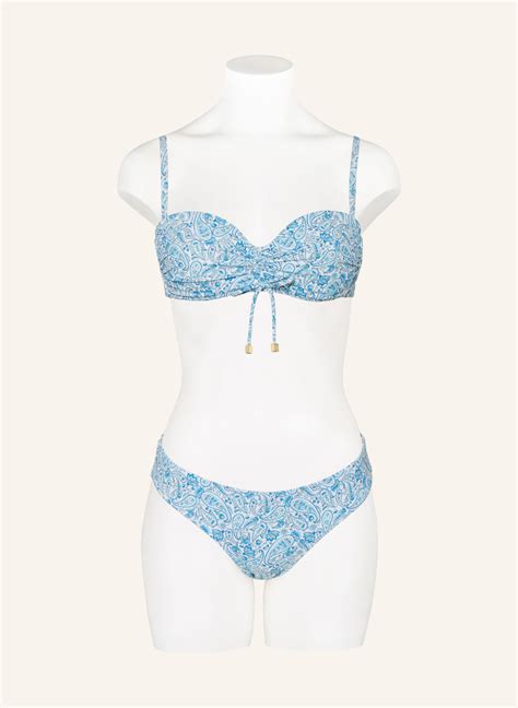 Heidi Klein Basic Bikini Hose Camps Bay Beach In Weiss T Rkis Blau