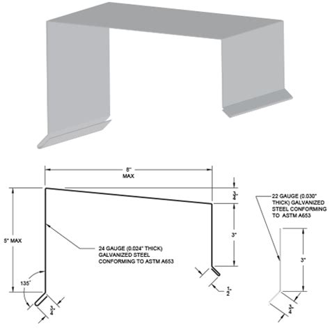 Parapet Wall Coping Detail