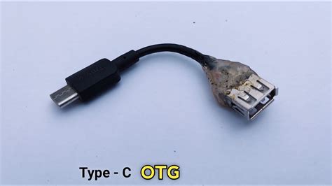 How To Make Type C OTG Make A OTG Using Old Data Cable Homemade