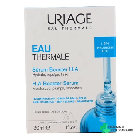 Uriage sérum hydratant booster HA Tous types de peau